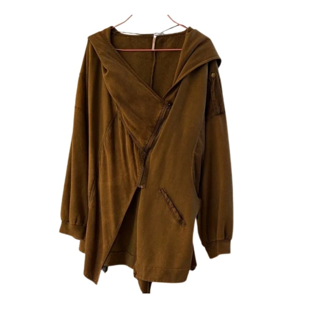 Free People Olive Utility Jacket Size S